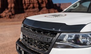 Chevrolet Colorado Hood Deflector - Husky Liners - Aeroskin - Smoke - `15-`22